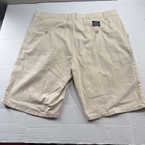 ECKO UNLIMITED MENS SHORTS SIZE 40 Cream Color, 5 Pockets - Picture 10 of 12